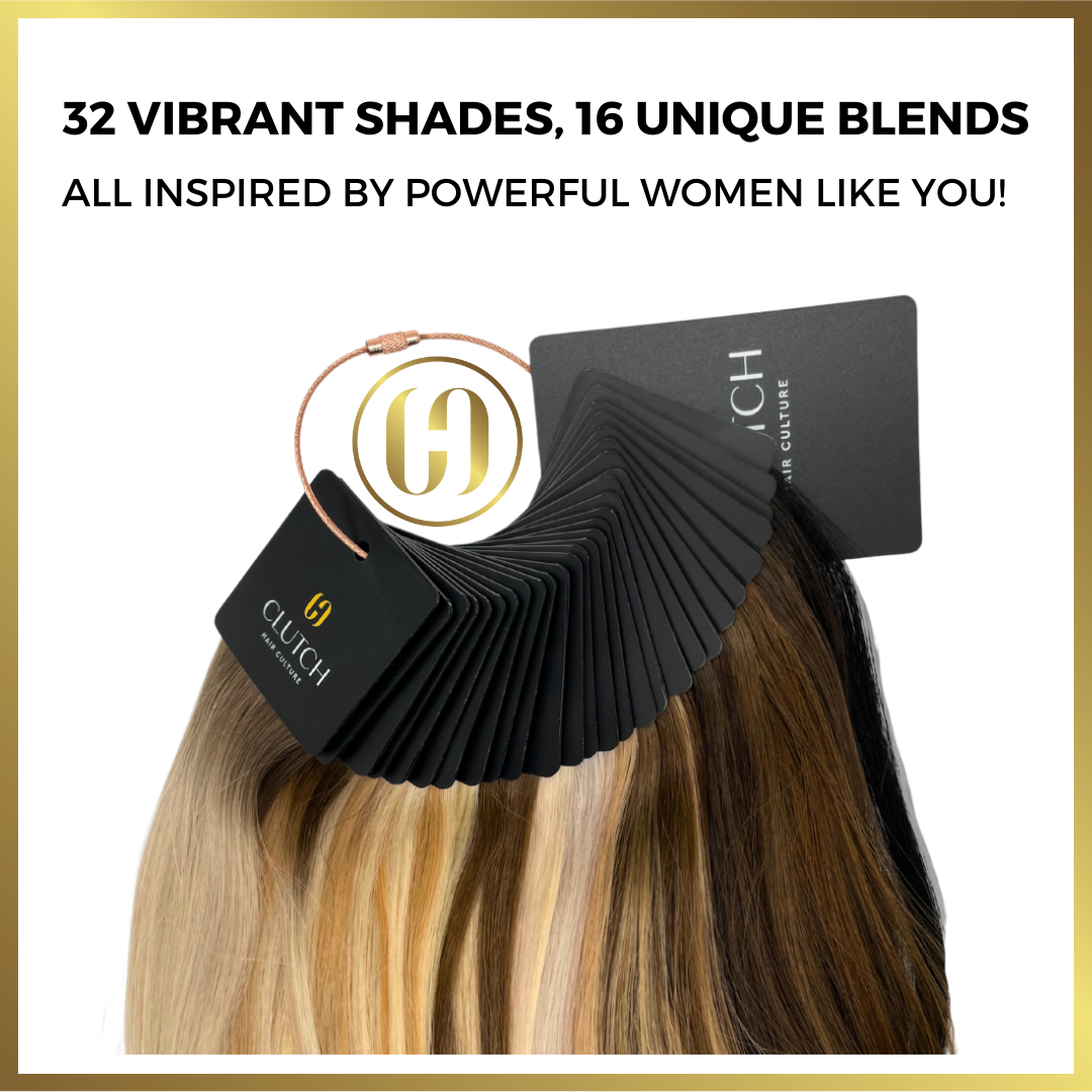 Nail the Perfect Blend: Color Matching Hair Extensions 101 – Clutch ...