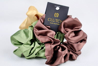 Clutch Hair Culture Scrunchies  (Naturals)