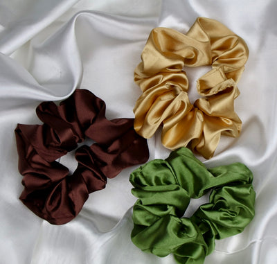 Clutch Hair Culture Scrunchies  (Naturals)