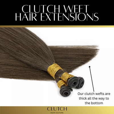Clutch Weft Hair Extensions 24"
