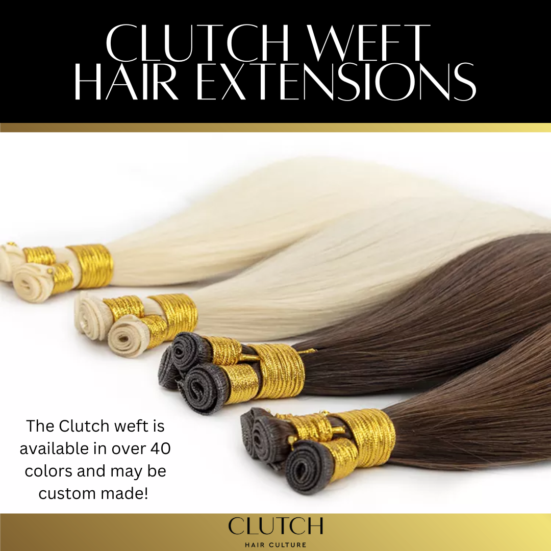 Clutch Weft Hair Extensions 16"