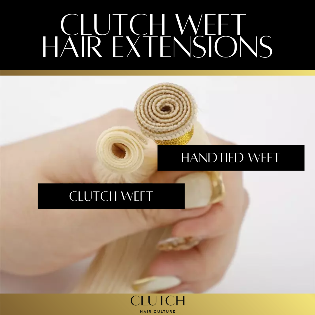 Clutch Weft Hair Extensions 16"